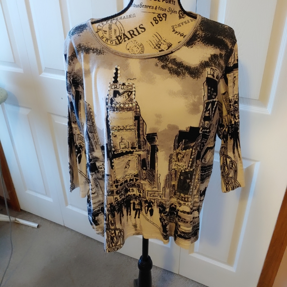 Essentials by Maggie Broadway T-Shirt .